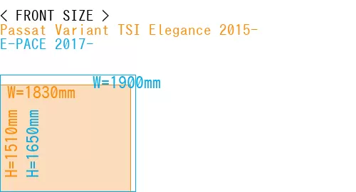 #Passat Variant TSI Elegance 2015- + E-PACE 2017-